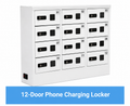 12-Door Phone Charging Locker
