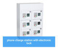 Electric locker station