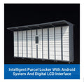 Intelligent parcel locker with android system and digital LCD interface
