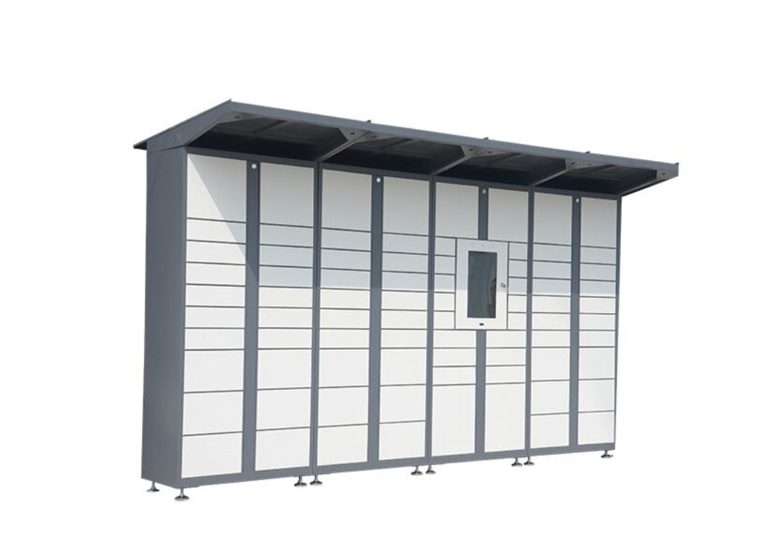 Intelligent parcel locker with android system and digital LCD interface