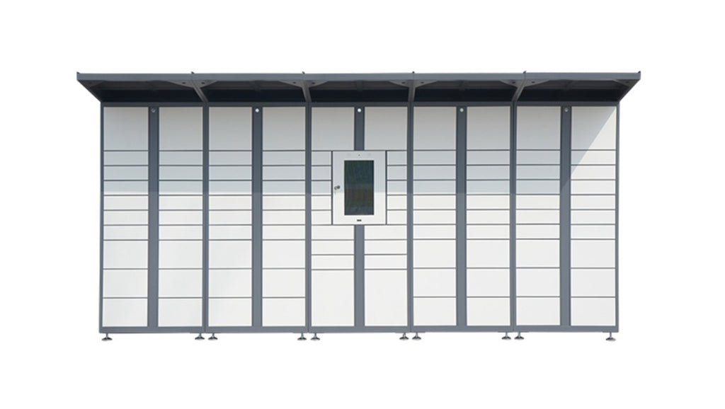 Intelligent parcel locker with android system and digital LCD interface