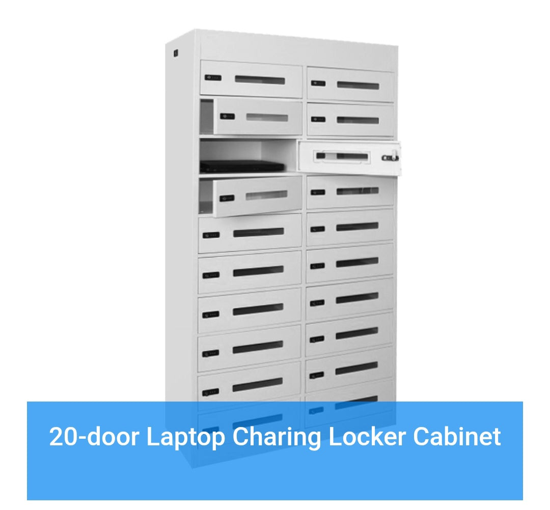 20-door laptop charging locker